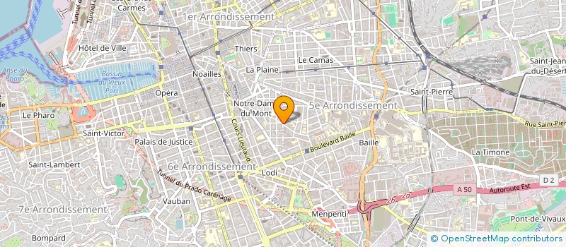 localisation de l'entreprise MONSIEUR GILLES VARGAS à MARSEILLE