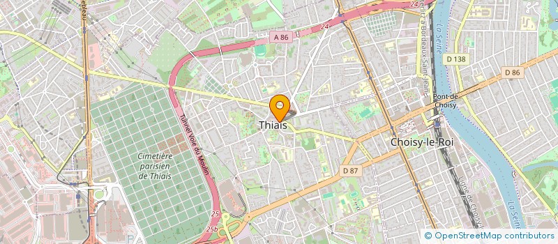 localisation de l'entreprise MONSIEUR GILLES VARIN à THIAIS