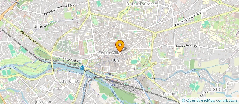 localisation de l'entreprise MONSIEUR GILLES VASSEUR à PAU