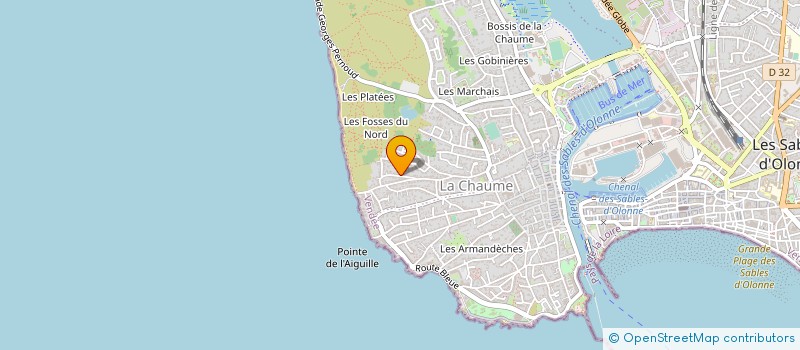 localisation de l'entreprise MONSIEUR GILLES VAUCONSANT à LES SABLES D'OLONNE