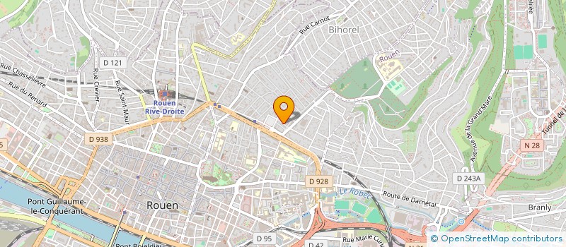 localisation de l'entreprise MONSIEUR GILLES VENDRAN à ROUEN