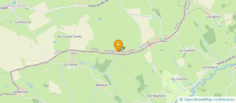 localisation de l'entreprise MONSIEUR GILLES VERCHERE  CERON