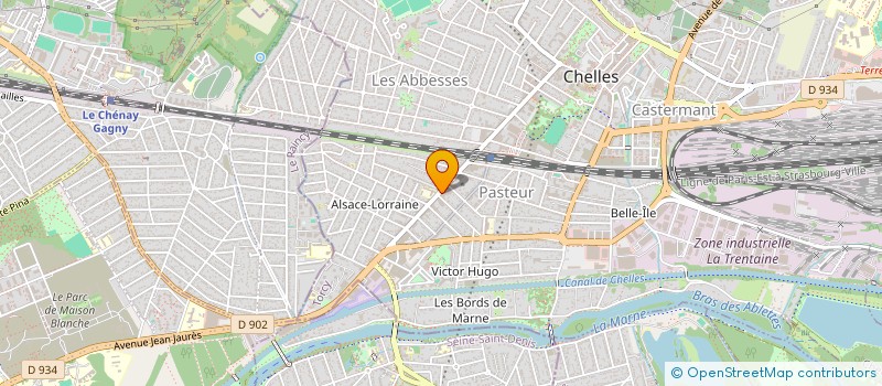 localisation de l'entreprise MONSIEUR GILLES VERLAGUET à CHELLES