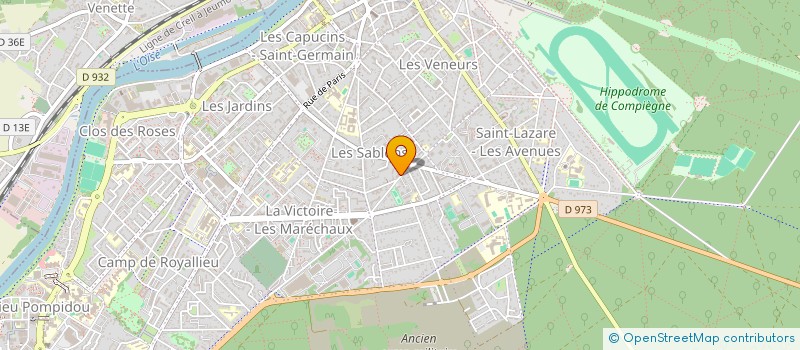 localisation de l'entreprise MONSIEUR GILLES VERON à COMPIEGNE