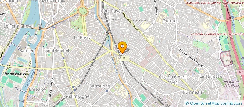 localisation de l'entreprise MONSIEUR GILLES VEZIEN à TOULOUSE