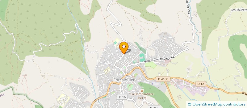 localisation de l'entreprise MONSIEUR GILLES VIALARD à FORCALQUIER