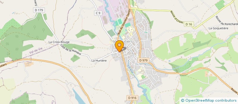 localisation de l'entreprise MONSIEUR GILLES VICAIRE à VIMOUTIERS