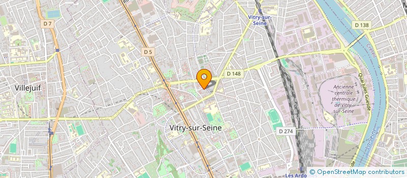 localisation de l'entreprise MONSIEUR GILLES VINASSAC à VITRY-SUR-SEINE