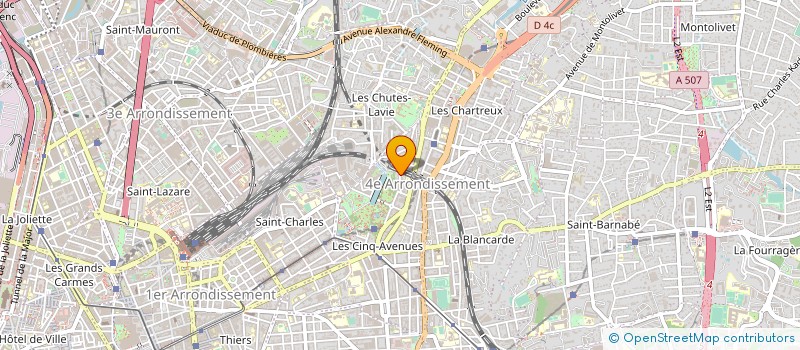 localisation de l'entreprise MONSIEUR GILLES VINCENT à MARSEILLE