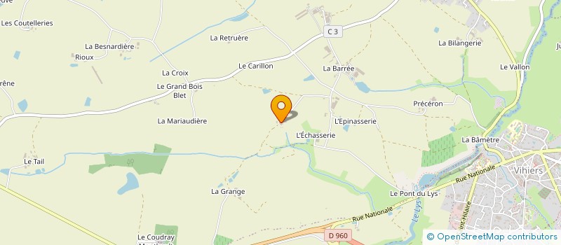 localisation de l'entreprise MONSIEUR GILLES VINCENT à LOIREAUXENCE