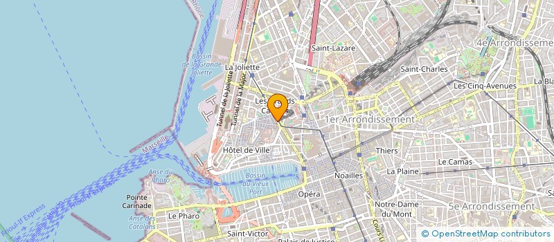 localisation de l'entreprise MONSIEUR GILLES VIRASSAMY  MARSEILLE