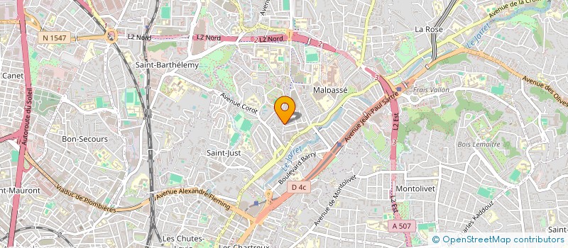 localisation de l'entreprise MONSIEUR GILLES VISCONTI à MARSEILLE