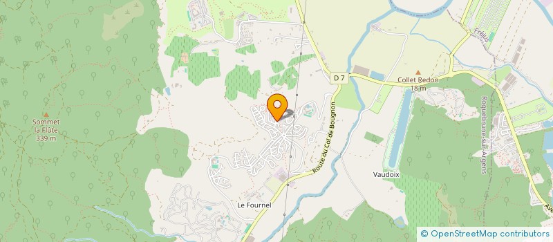 localisation de l'entreprise MONSIEUR GILLES VOIRIN à ROQUEBRUNE-SUR-ARGENS