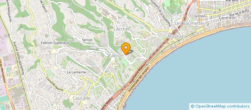 localisation de l'entreprise MONSIEUR GILLES VOIRON à NICE