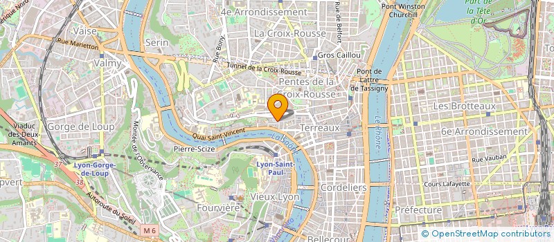 localisation de l'entreprise MONSIEUR GILLES VRILLIAUX à LYON