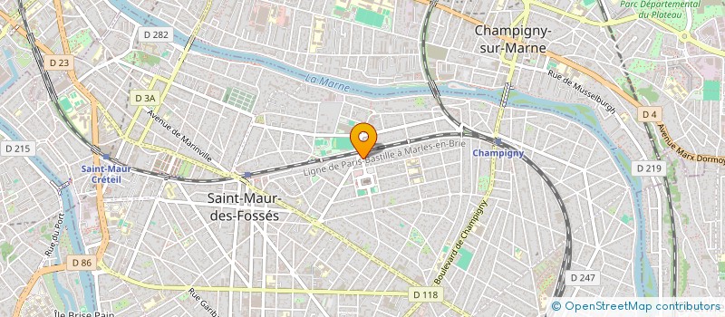 localisation de l'entreprise MONSIEUR GILLES VUILLERMOZ  SAINT-MAUR-DES-FOSSES