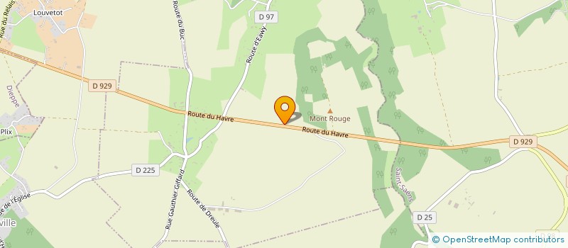 localisation de l'entreprise MONSIEUR GILLES WACHEUX  BEAUMONT-LE-HARENG