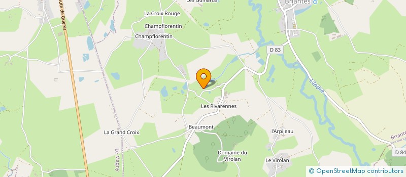 localisation de l'entreprise MONSIEUR GILLES WAGENER à BRIANTES