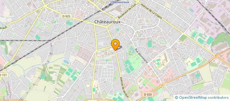 localisation de l'entreprise MONSIEUR GILLES WENDLING à CHATEAUROUX