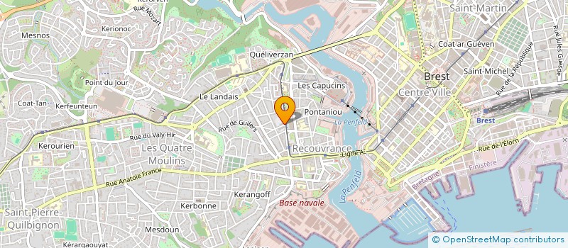 localisation de l'entreprise MONSIEUR GILLES WESNOSKER à BREST