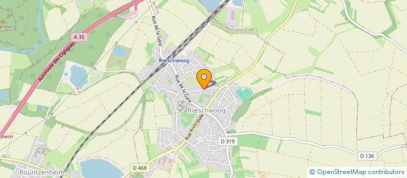 localisation de l'entreprise MONSIEUR GILLES WILLIG  RSCHWOOG