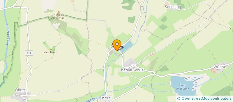 localisation de l'entreprise MONSIEUR GILLES WOLFARTH  MORVILLE-LES-VIC