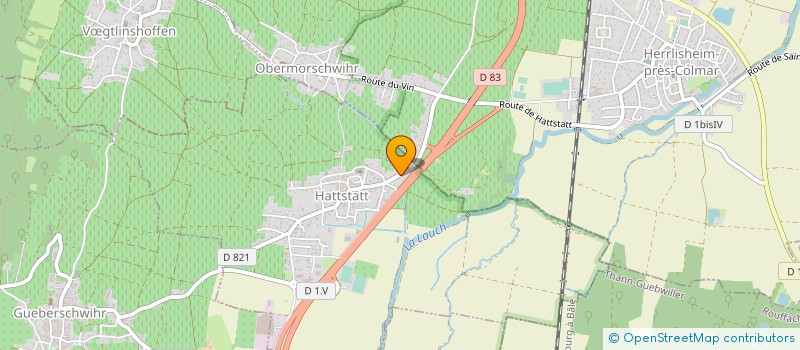 localisation de l'entreprise MONSIEUR GILLES XAVIER OTTER  HATTSTATT