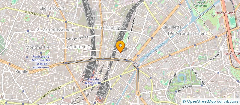 localisation de l'entreprise MONSIEUR GILLES ZANOLIN  PARIS