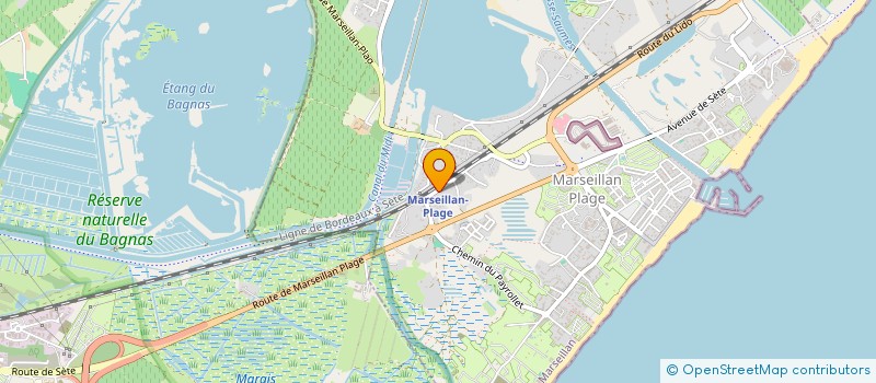 localisation de l'entreprise MONSIEUR GILLES ZAPATA à MARSEILLAN