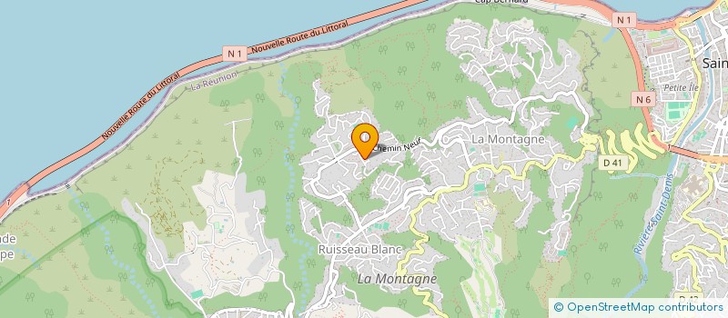 localisation de l'entreprise MONSIEUR GILLES ZEDDE à SAINT-DENIS