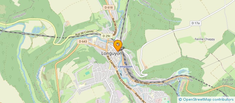 localisation de l'entreprise MONSIEUR GILLES ZIMMER à LONGUYON