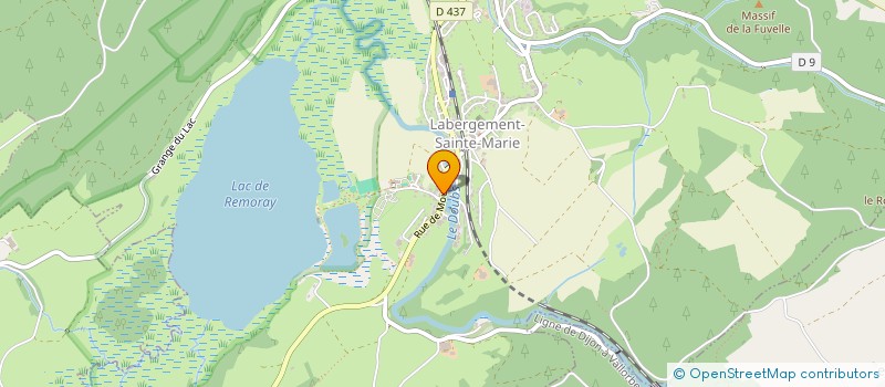 localisation de l'entreprise MONSIEUR GILLIAN DUMOND  LABERGEMENT-SAINTE-MARIE