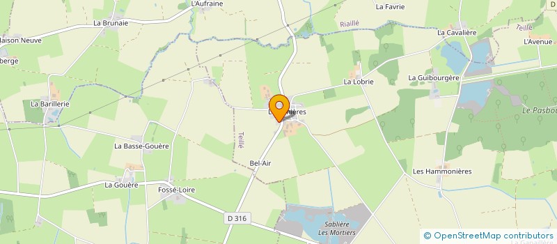 localisation de l'entreprise MONSIEUR GILLIAN JAUNASSE  TEILLE