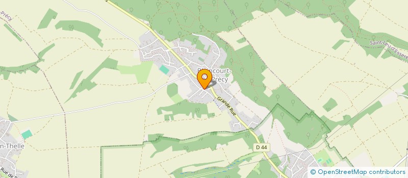 localisation de l'entreprise MONSIEUR GILLS PIERRE JEAN  BLAINCOURT-LES-PRECY