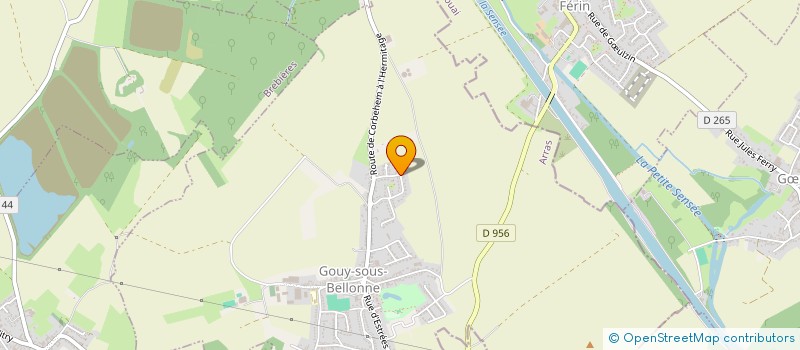 localisation de l'entreprise MONSIEUR GILLY MORGAND à GOUY-SOUS-BELLONNE