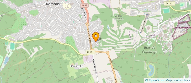 localisation de l'entreprise MONSIEUR GILLYAN COMO  ROMBAS