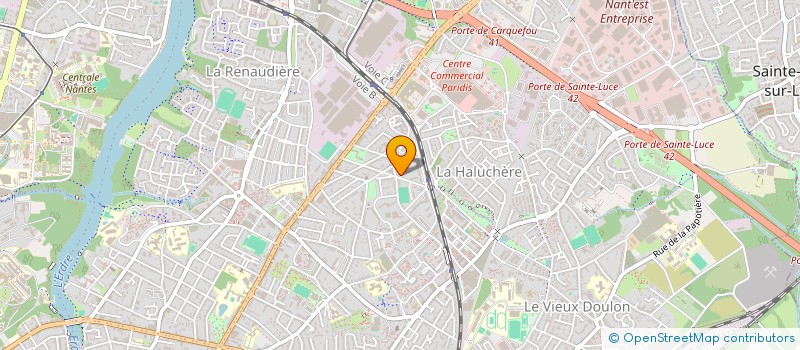 localisation de l'entreprise MONSIEUR GILSON BUCUNA JOSE  NANTES