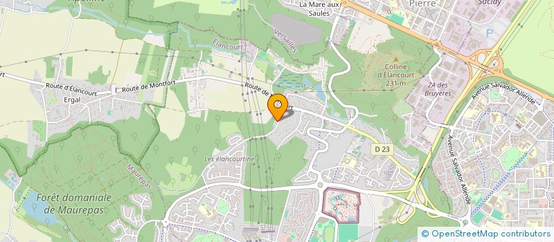 localisation de l'entreprise MONSIEUR GILYAN GOLITIN  ELANCOURT