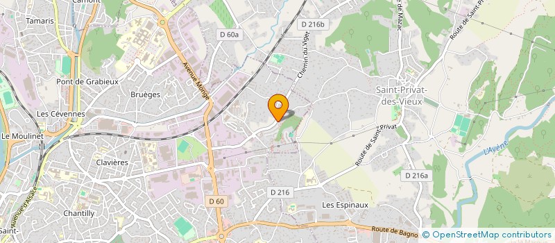 localisation de l'entreprise MONSIEUR GIMMY PAGES  ALES