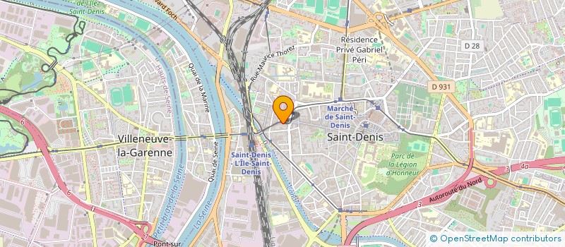 localisation de l'entreprise MONSIEUR GINDUWA MULAMBA  SAINT-DENIS