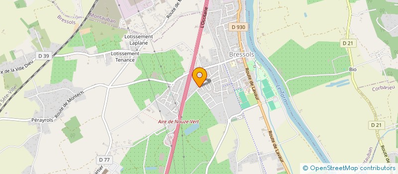 localisation de l'entreprise MONSIEUR GINEL DECU  BRESSOLS