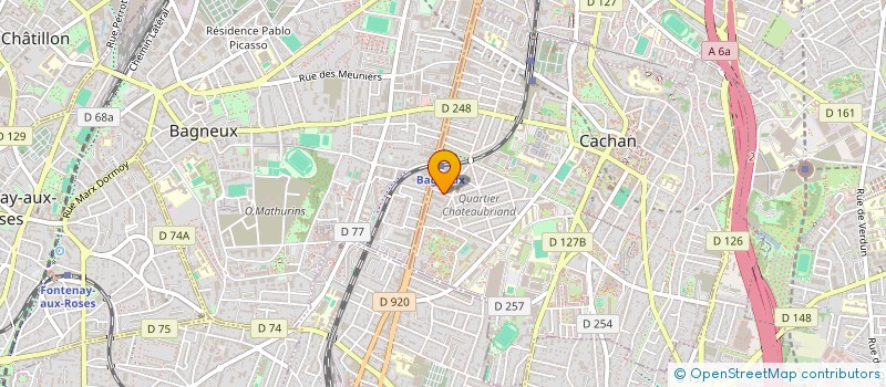 localisation de l'entreprise MONSIEUR GINES COSTA PICAZO  CACHAN