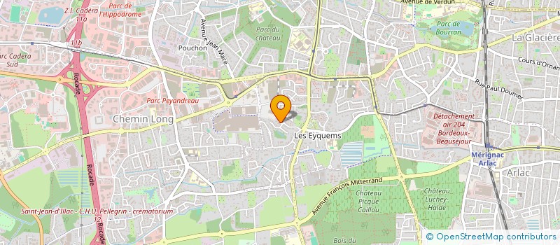 localisation de l'entreprise MONSIEUR GINES MARTINEZ  MERIGNAC