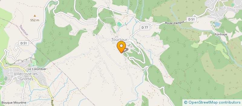 localisation de l'entreprise MONSIEUR GINES PEREZ  TOURTOUR