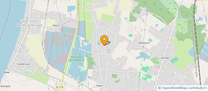 localisation de l'entreprise MONSIEUR GINO ALBUS  AMBARES-ET-LAGRAVE