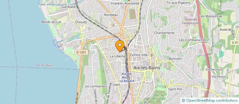 localisation de l'entreprise MONSIEUR GINO AMRANI  AIX-LES-BAINS