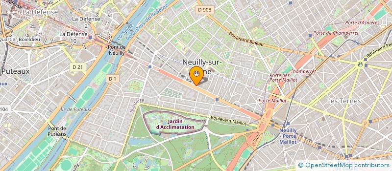 localisation de l'entreprise MONSIEUR GINO BANTOLACCI à NEUILLY-SUR-SEINE