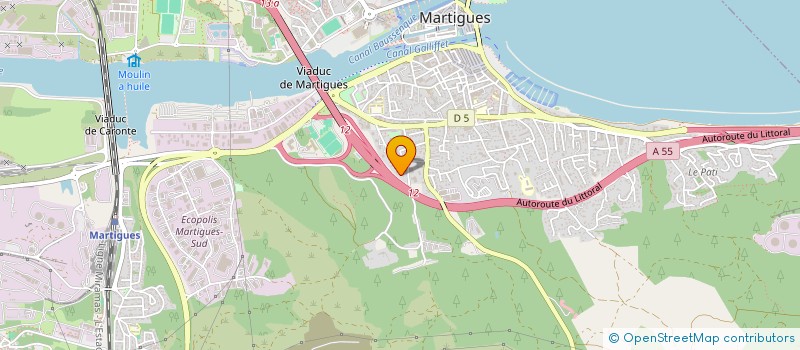 localisation de l'entreprise MONSIEUR GINO BAUDINO à MARTIGUES