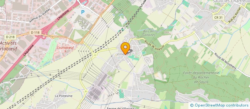 localisation de l'entreprise MONSIEUR GINO BOUNI  VILLEJUST