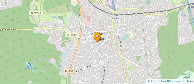 localisation de l'entreprise MONSIEUR GINO CAMER à LA TESTE-DE-BUCH